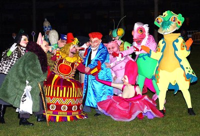 Personajes del Carnaval de Mollet.