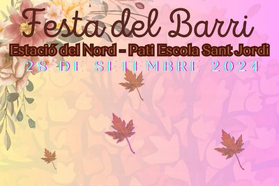 Fiesta del barrio de la Estación del Norte 2024.
