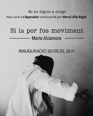 Inauguración en El Escaparate del Museo: "No lo digas a nadie", comisariado por Mercè Vila Rigat.