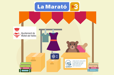 Imagen gráfica del rastro solidario.