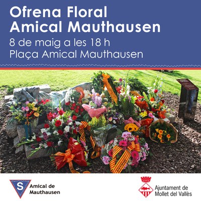 Ofrenda Floral Amical Mauthausen.