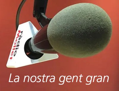 Realización y emisión en directo del programa de Radio Mollet "Nuestros mayores".
