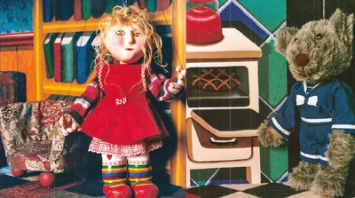 Rita, la rizos y los tres huesecillos (Compañía Binixiflat Teatre de Titelles).