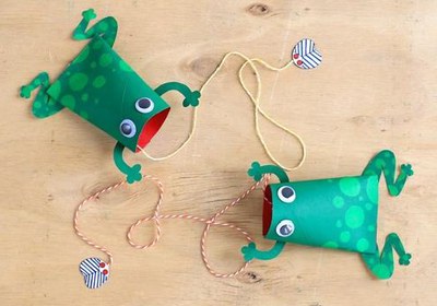 Taller: Hagamos una rana atrapamoscas.