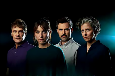 Actores de la obra de teatro.