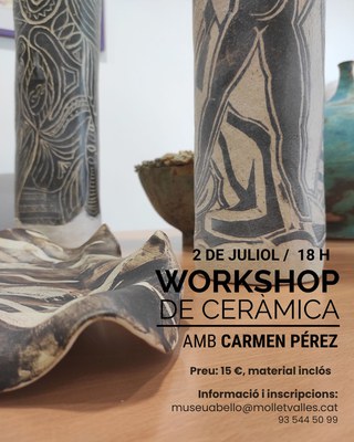 Workshop de Cerámica.