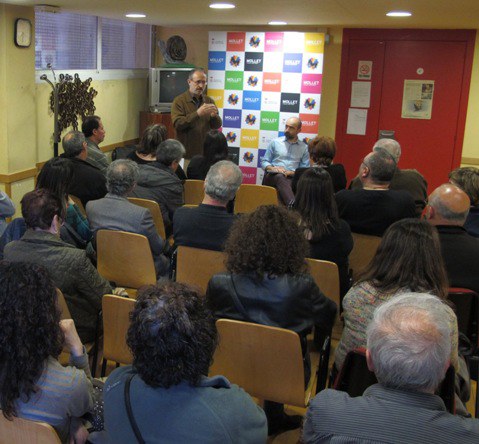 L'alcalde en la trobada del passat dilluns