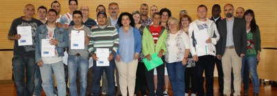 20 aturats de llarga durada obtenen un carnet homologat.