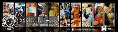 Aquest cap de setmana se celebra la 30a Fira d'Artesans.