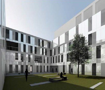 Façana del nou Hospital Sociosanitari