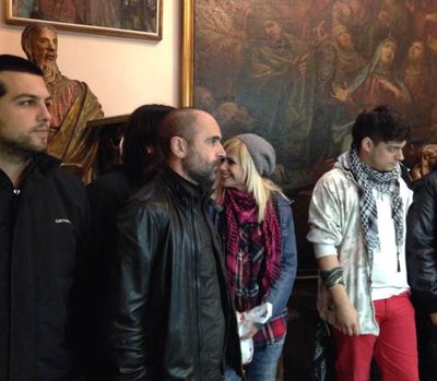 Una setantena de joves participen a l'activitat "Una nit al museu".