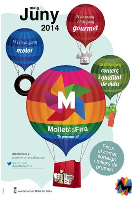 Mollet tornarà a celebrar Mollet és Fira, en tres cites sectorials durant el mes de juny.