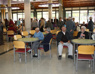 Una mitjana de 150 persones fan ús diari de l'Espai Sant Jordi.