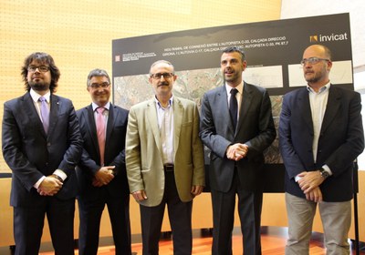 La nova connexió entre la C-33 i la C-17 millorarà la mobilitat a Mollet .