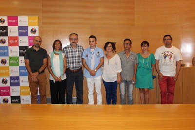 Recepció a Yeray Pargaña, guanyador del concurs "Catskills".