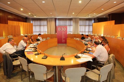 La UAB acull la reunió de l'Executiva de l'Àmbit B30.
