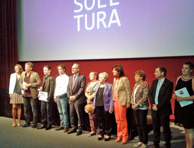 El Premi Solé Tura de cinema omple la Filmoteca de Catalunya.