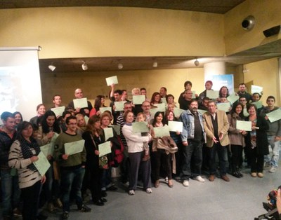 Un 35% dels alumnes de formació ocupacional ja han trobat feina.
