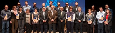 La Nit de l'Esport escull els millors esportistes de Mollet de l'any 2014 .