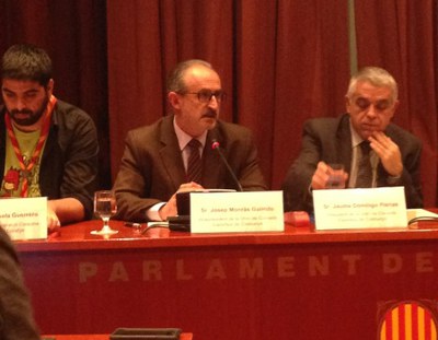 L'alcalde intervé a la comissió que està tramitant la Llei del Voluntariat.