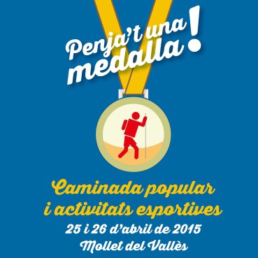 Cap de setmana d'esport a Mollet amb la campanya "Penja't una medalla".