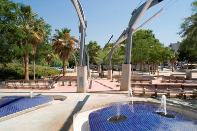 Restaurades les fonts del Parc dels Colors.