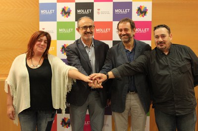 La Federació Catalana de Patinatge aposta per Mollet  .