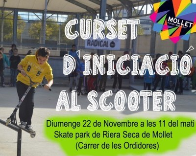 Mollet acull el III Curset d'iniciació a l'scooter .