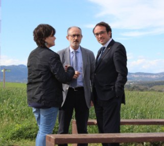 El conseller Rull visita Mollet i anuncia l'aprovació del Pla de Gallecs per aquesta legislatura .