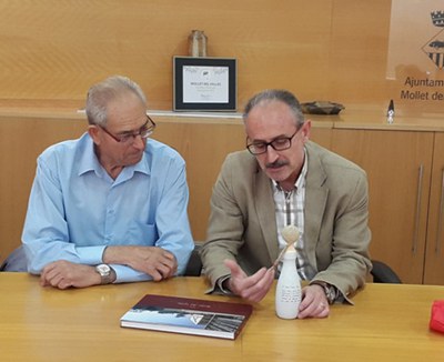 L'Ajuntament reconeix la trajectòria del jugador de Billar Pere Vidal .