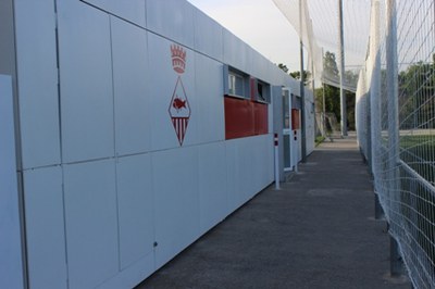 El Camp de Futbol Germans Gonzalvo ja disposa de nous vestidors .