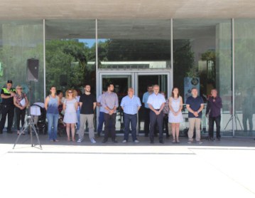 Mollet amb les víctimes d'Orlando.