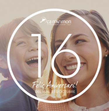 Ca n'Arimon celebra el seu 16è aniversari .