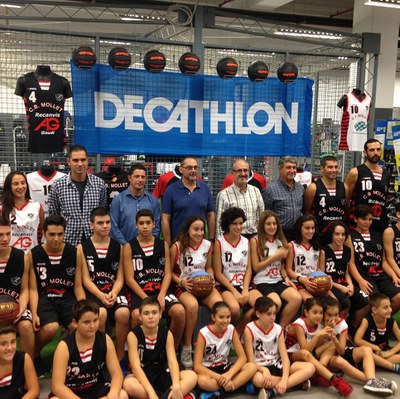 Presentació del nou equipament del Club Bàsquet Mollet .