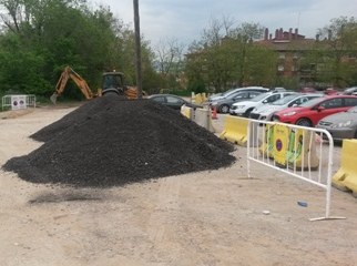 Comencen les obres de l'aparcament públic de Santa Rosa .