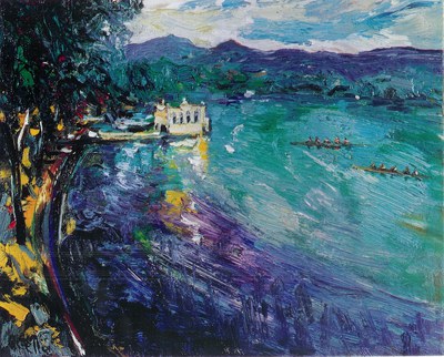 El Museu Abelló exposa la col·lecció de pintures de Joan Abelló sobre les subseus olímpiques de Barcelona'92 .