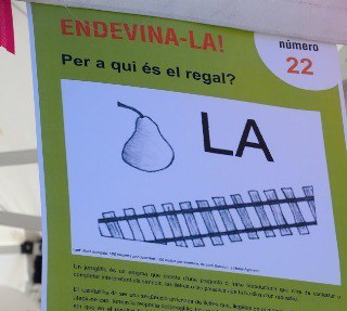 L'endevina-la ! el joc d'enginy i llengua a Mollet és Qualitat de vida i Comerç.