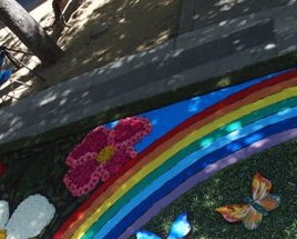 25a Trobada de Catifes de Flors de Corpus a Mollet.