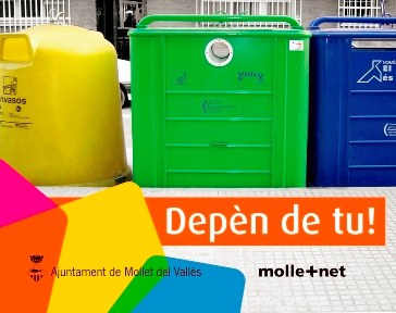 Una trentena de sancions amb multes de 400 euros per deixar escombraries i trastos fora dels contenidors.