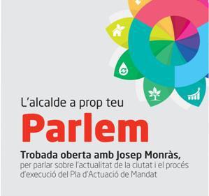 Monràs fa un balanç positiu dels dos anys de mandat a L'Alcalde a prop teu.