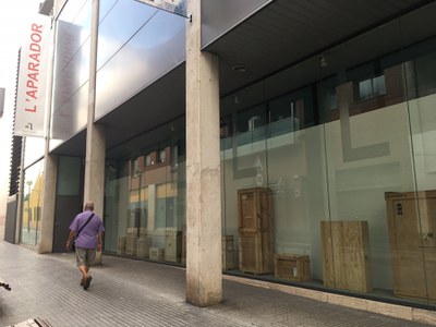 L'Aparador del Museu Abelló mostra la Línia de Fuga 2, Traspàs, de Jordi Ferreiro .