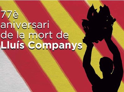 Mollet homenatja Lluís Companys en el 77è aniversari del seu afusellament.