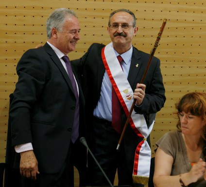 Foto de grup de la nova Corporació