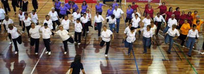 Fiesta de final de curso del programa deportivo 'Muévete'.