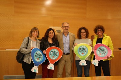 Mollet és Fira continua creixent gràcies a la complicitat entre el comerç i l’Ajuntament .