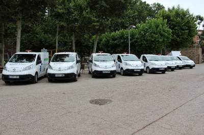 Es reforça el servei de neteja amb quatre vehicles més .