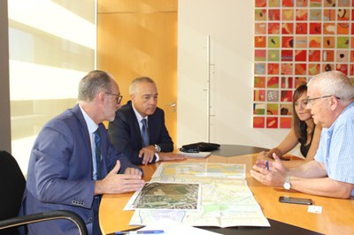 Josep Monràs aposta perquè el 80% de la urbanització del Calderí aculli espais d’àmbit públic prioritzant pisos de protecció oficial i equipaments públics .