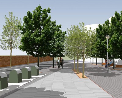 S’obre el procés de licitació per adequar la Placeta Sant Jordi, un projecte que neix fruit de la participació ciutadana .