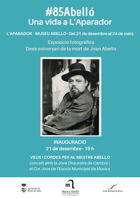 El Museu Abelló commemora el desè aniversari de la mort del mestre Joan Abelló amb una exposició fotogràfica a L’Aparador .
