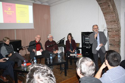 Jordi Borja presenta a Mollet el llibre Bandera Roja. 1968-1974, sobre el moviment que va liderar Jordi Solé Tura.